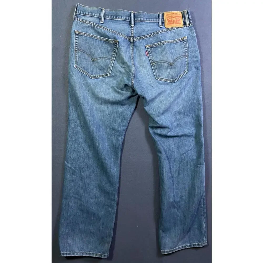 Levis 559 Jeans Mens Fits 39x32 Blue Relaxed Straight Denim Tag 38 x 32